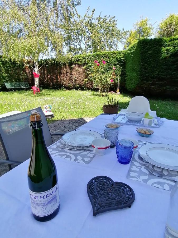 滨海维莱A La "Georgette" Et Son Jardin Avec Parking公寓 外观 照片